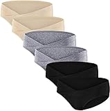 HBselect 6er Unterhosen für Schwangere Umstandsmode Hösschen Damen...