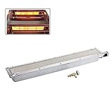 QAVODB Barbecues Infrarot Seitenbrenner, Gas Camping Brenner BBQ Infrarot-Keramikbrenner...