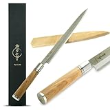 Alfa Mi Japanisches Sushi-Messer, japanische Yanagiba-Messer für die...