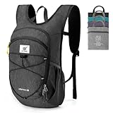 SKYSPER Rucksack Herren 15L/20L Faltbarer Wanderrucksack Klein Tagesrucksack...