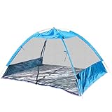 Nudorpn Strandmuschel Upf 50 Beach Tent Solet Shelter, tragbarer UV-Schutz, einfache...