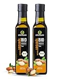 Kräuterland Bio Arganöl 2X250ml (500ml), ungeröstet (mild), kaltgepresst,...