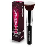 Flat Top Kabuki Pinsel von Keshima ★ Premium Foundation Pinsel, Polierpinsel,...