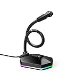 axGear Gaming-Mikrofon mit USB-Anschluss, Spracherkennung, Streaming