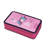 herlitz 50026067 23-teiliges Doppeletui Unicorn, 1 Stück