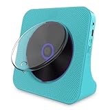 MDXHKK Home Audio Record Player, Tragbarer CD -Player, Desktop Bluetooth Integrated...