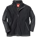 Wellensteyn Jet-Fleecejacke schwarz, Gr.XXXL Herren