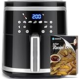 Aigostar Cube Pro - Heißluftfritteuse 1900W, 7L - 360° Luftzirkulation Technologie,...