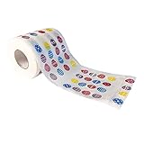 Oster-Toilettenpapier-Dekorationen, farbiges Osterei-Muster, Toilettenpapier, Geschenke,...