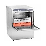 GastroHero ECOLINE-GLSM50S Gläserspülmaschine I Spülmaschine mit Reiniger- und...