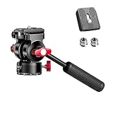 Manbily Video Stativkopf Kamera Stativ Einbeinstativ 360° Pan Tilt Head Arca...