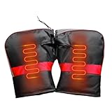 Beheizte Griffe für Motorschlitten - Thermische Fahrradgriffe Wasserdicht Handschutz für...