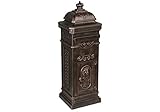 antiker englischer Standbriefkasten Modell: LUNA, Farbe: Bronze, Material: Aluminium,...