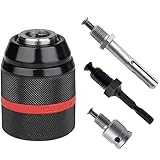 Vjsujehgy 4 STÜCKE Metall 1/2-20UNF 1,5-13Mm Keyless Bohrfutter...