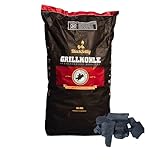 BlackSellig Steakhouse Grillkohle - Premium Quebracho Blanco Holzkohle | Lange...