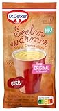 Dr. Oetker Seelenwärmer Tassen-Cremepudding Grieß, 60 g – Pudding-Pulver für die...