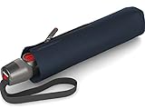 Knirps Taschenschirm T.220 Duomatic Safety - leicht, stabil und sturmfest Navy