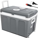 KESSER® 40L Kühlbox mit Rollen | zum Warmhalten und Kühlen |...
