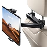 Lamicall Tablet Halterung Auto Kopfstütze - [2024 Sicherheitsschloss] Ausziehbar...