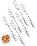 AckMond 6-teiliges Gabel-Set aus Edelstahl, 18,7 cm, Tafelgabeln,...