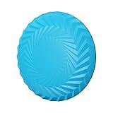 Hundefrisbee,18cm hundespielzeug Frisbee,Gummi Frisbee,für Land und...