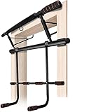 AthleticPro - Klimmzugstange Türrahmen mit Dip Station– Belastbar bis 200KG...