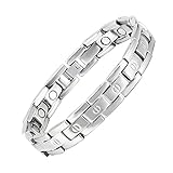 YINOX Supermagnetisches Herrenarmband, magnetisches Titanarmband, Herren-Titanarmband,...