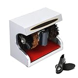 ZHJOPP Automatische Schuhputzmaschine - Elektrisch mit Kombinationsbürste, Intelligenter...