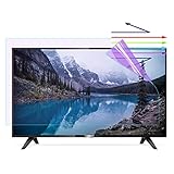 CUNIO Blendfreier TV-Bildschirmschutz für 42-75 Zoll, Innen- und Außenbereich, matt,...