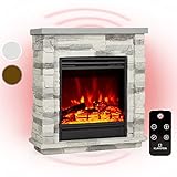 Klarstein Elektrokamin, Elektro Heizungen 1800 W, für Wohnzimmer & Innenräume,...