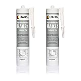 HAUSA Reparatur-Mörtel Cement Fix HA024 2x 310ml zementgrau gebrauchsfertiger...