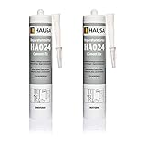 HAUSA Reparatur-Mörtel Cement Fix HA024 2x 310ml zementgrau gebrauchsfertiger...