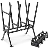 Monzana Gardebruk Sägebock 77x50x105cm 400 kg Belastbarkeit mit Feststellbügel...