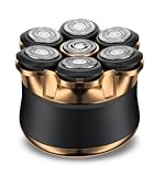 Bizcasa 7D Glatzen Rasierer Herren,Magnetische Schwebender Kopf & LED-Anzeige,2...