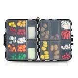 Tacklebox mit Köder, Tacklebox-Set | Angeln Köder Kit | Angeln Köderbeutel, Lagerset...