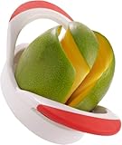 Westmark Mangoteiler, ABS/Messeraggregat Edelstahl, Mango, 20 x 10.5 x 6.5 cm