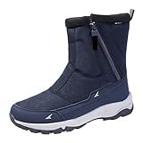 Generisch [ Conqueror] Warm And Snow Boots Fashion In Cold Herren Schuhe 40 (Blue, 44)