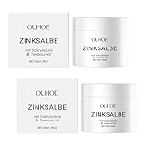 2 Pcs Zinksalbe Gegen Pickel Zink Salbe Anti Pickel Creme Zinksalbe Pickel Zink Creme Mild...