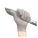 Schutzhandschuh Edelstahlgewebehandschuh Anit-Cut-Messerbeständiger...
