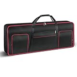 Ruibo Keyboardtasche 61 Tasten,Gigbag 600D Oxford-Tuch mit 10 mm...
