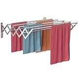 Gemsaya Wäscheständer Wandmontage, 42-80cm Wandtrockner Ausziehbar,...