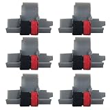 Honseadek Tintenroller, Schwarz und Rot, kompatibel mit Sanyo CX5322DP/CX5512/CY2054P,...