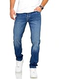 JACK & JONES Herren Jeans Mike ARIS Comfort Fit Denim Herrenhose (Blue, 32W / 32L)