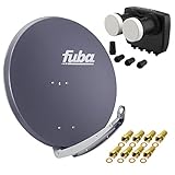 Fuba/DUR-line Digital Sat Anlage 2 Satelliten Astra/Hotbird - 4 Teilnehmer |...