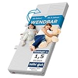 Bellabino Twist Kindermatratze 90x200 cm – Baby Matratze Härtegrad H1/H2 –...