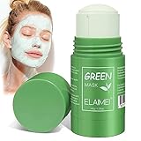 Green Mask Stick, GrüNer Tee Purifying Clay Stick Mask, Oil Control Green Tea...