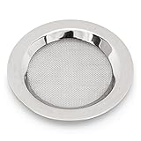 NKlaus 4 x Räuchersieb Edelstahl Ø 8cm Räucherzubehör Weihrauch Räucherwerk...