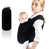 SaponinTree Tragetuch Baby, Hochwertiges Babybauchtrage Elastisches Tragetuch für...