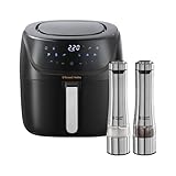 Bundle Set: Russell Hobbs Heißluftfritteuse XXL 8l [7 Kochfunktionen|10...