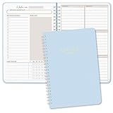 BIROYAL Undatierter Wochenplaner | Terminplaner A5 | wöchentlicher Terminkalender mit...